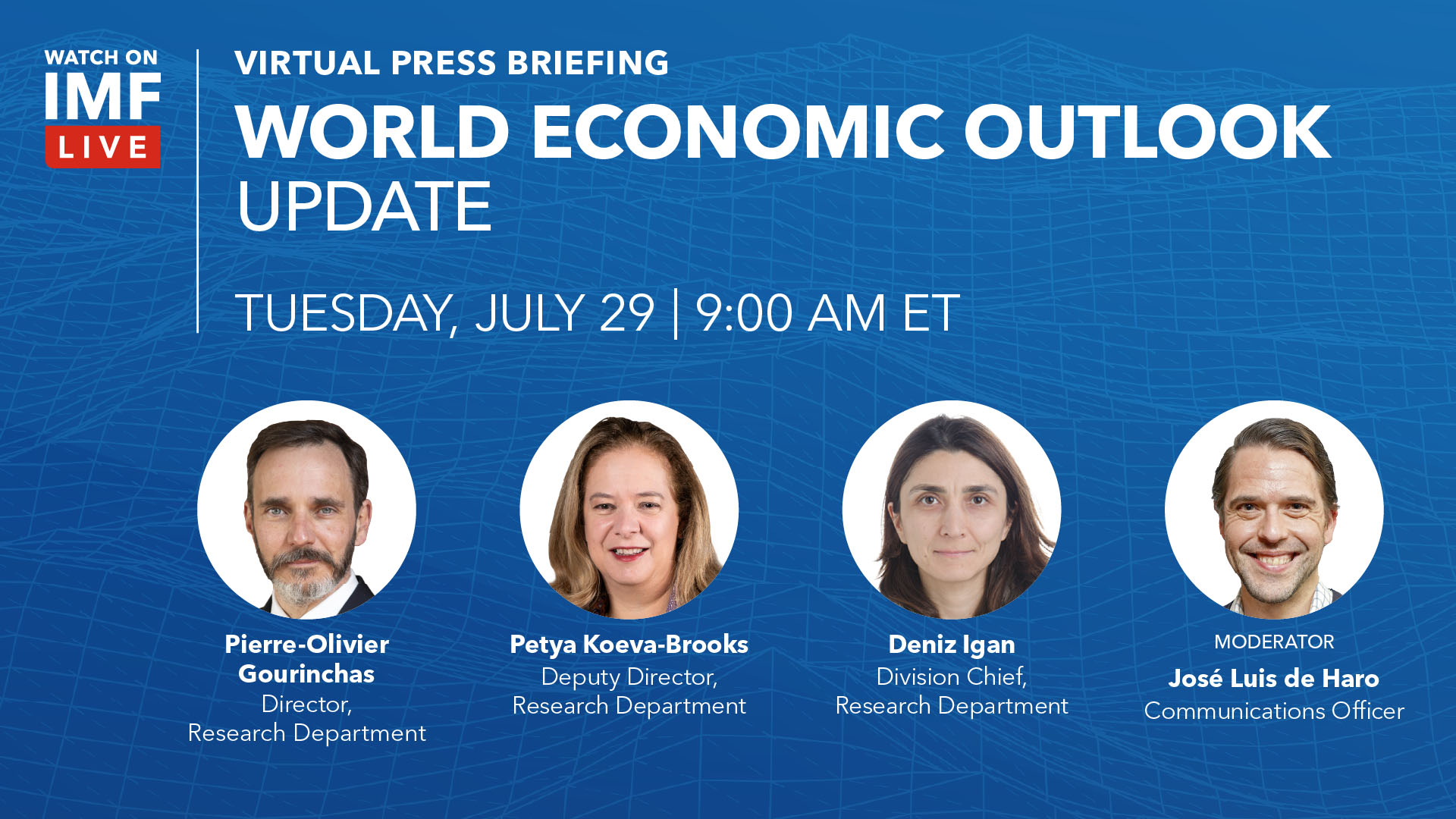 World Economic Outlook Update, July 2025: Press Briefing